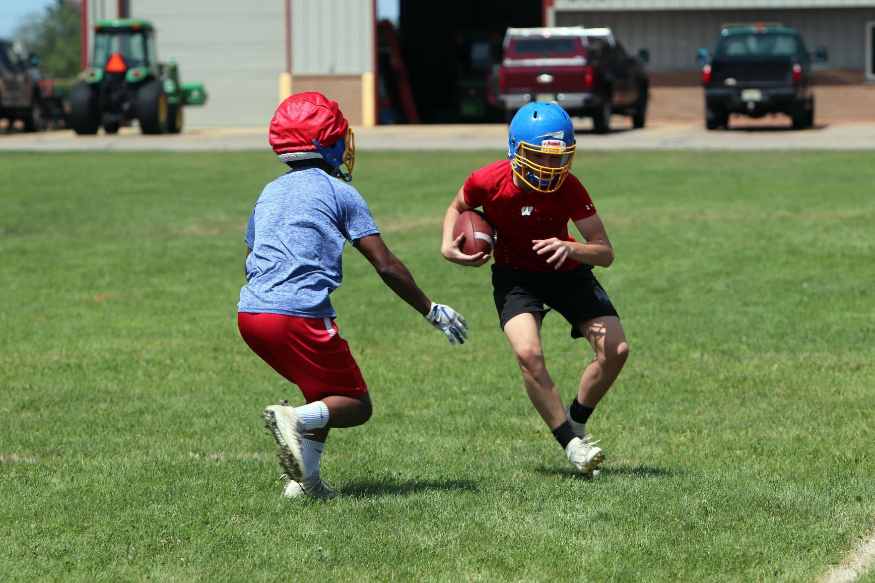 Mauston Football Practice